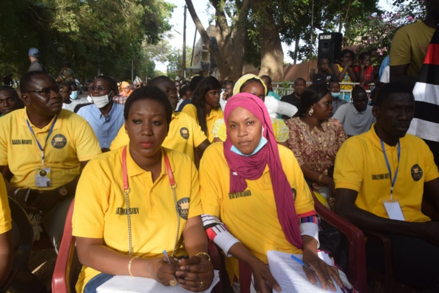 ​Les jeunes investissent Habib  Niang pour la mairie de la zone Nord.