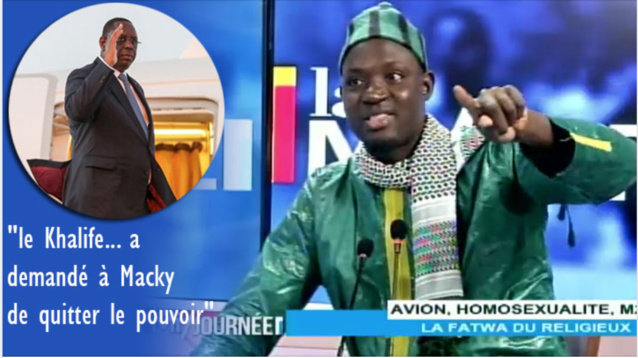 Serigne M. Bousso Dieng :"le Khalife... a demandé à Macky de quitter le pouvoir" Serigne M. Bousso Dieng :"le Khalife... a demandé à Macky de quitter le pouvoir"