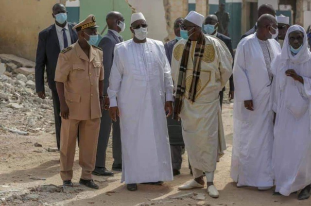 ​Le Pr Macky Sall à la levée du corps de feu Thierno Bocar Alpha Ba (TEXTE ET IMAGES)