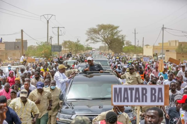 Tournée économique du Président Macky Sall : Le ministre Matar Bâ gagne le pari de la mobilisation Tournée économique du Président Macky Sall : Le ministre Matar Bâ gagne le pari de la mobilisation