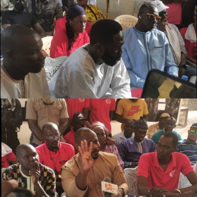 Affaire des 18 hectares de Nianing : Jog Jot Na, Y'en a marre et FRAPP France dégage défient l’arrêté préfectoral et descendent en flammes Maguette Sène Affaire des 18 hectares de Nianing : Jog Jot Na, Y'en a marre et FRAPP France dégage défient l’arrêté préfectoral et descendent en flammes Maguette Sène