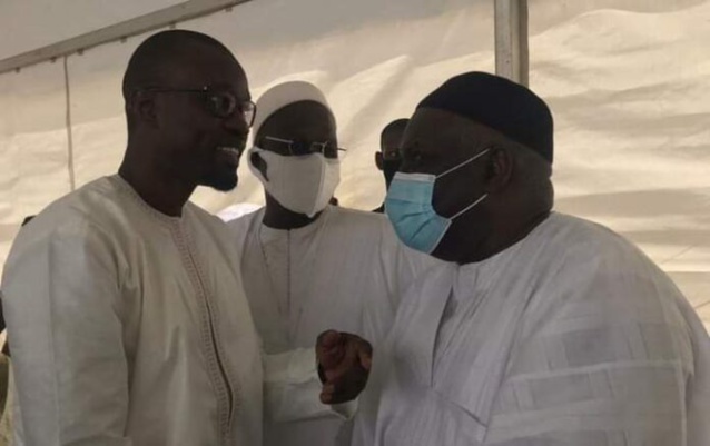 PHOTOS/ Présentation de condoléances: Ousmane Sonko chez Khalifa Sall,