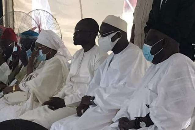 PHOTOS/ Présentation de condoléances: Ousmane Sonko chez Khalifa Sall,