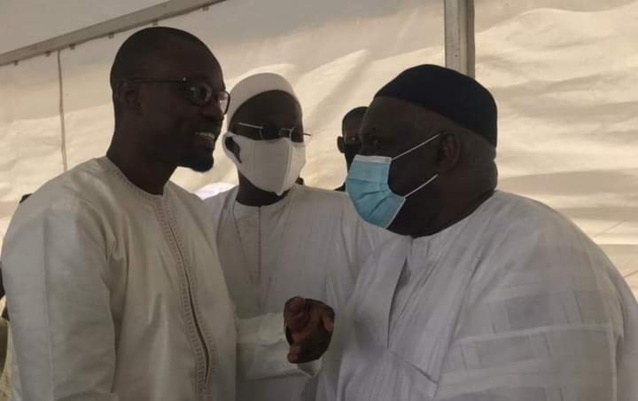 PHOTOS/ Présentation de condoléances: Ousmane Sonko chez Khalifa Sall, PHOTOS/ Présentation de condoléances: Ousmane Sonko chez Khalifa Sall,