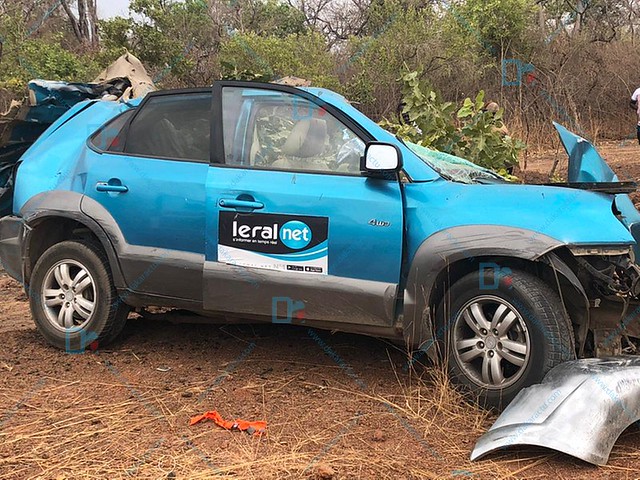 Tournée économique du Chef de l’Etat/ les reporters de Leral victimes d’un accident (3 morts et 2 blessés graves) IMAGES Tournée économique du Chef de l’Etat/ les reporters de Leral victimes d’un accident (3 morts et 2 blessés graves) IMAGES