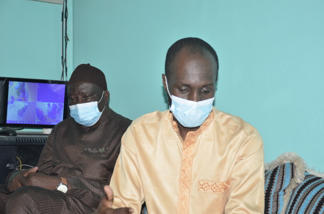 Les condoléances du ministre de la Culture et de la Communication, Abdoulaye Diop à nos confrères de leral.net  (images)
