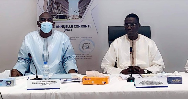 ​Education et formation professionnelle – Les ministres Mamadou Talla et Dame Diop accordent leurs violons