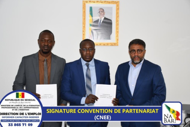 SIGNATURE DE CONVENTION DE PARTENARIAT: Pour un recrutement de 1000 jeunes SIGNATURE DE CONVENTION DE PARTENARIAT: Pour un recrutement de 1000 jeunes