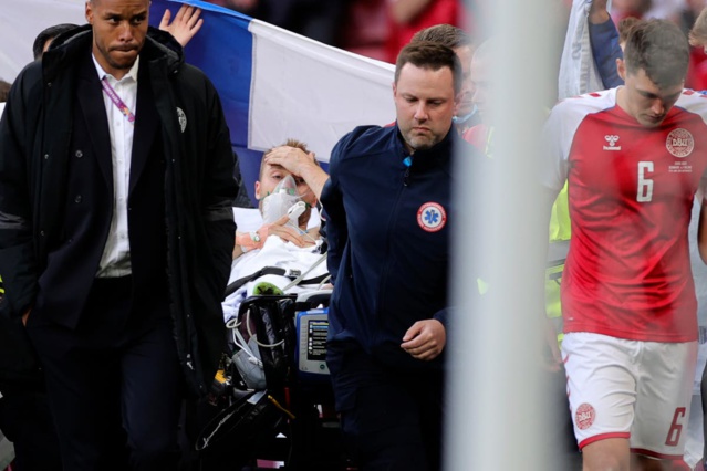 CHRISTIAN ERIKSEN VICTIME D'UN MALAISE, LE MATCH DANEMARK-FINLANDE SUSPENDU