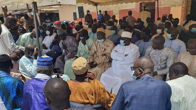 Présentation de condoléances- Une forte délégation du Pds chez le défunt Abdoulaye Faye (Images)