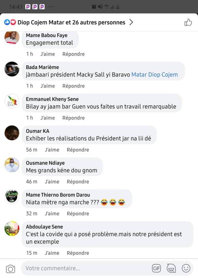 L'image du sprint des "mousquetaires de l'APR" qui affole la toile !