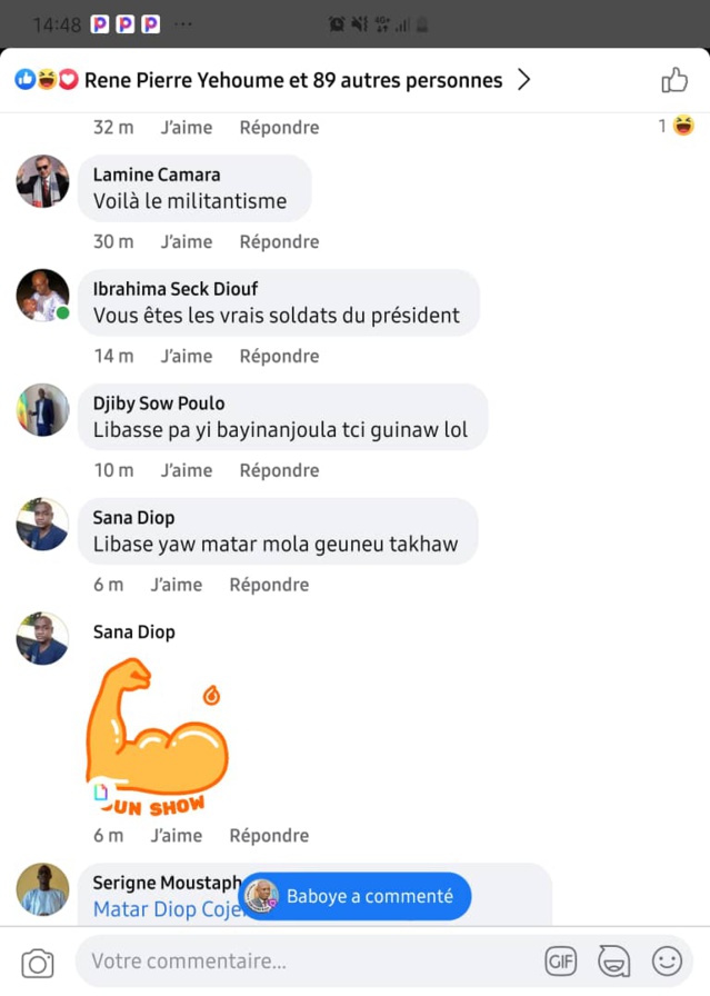 L'image du sprint des "mousquetaires de l'APR" qui affole la toile !