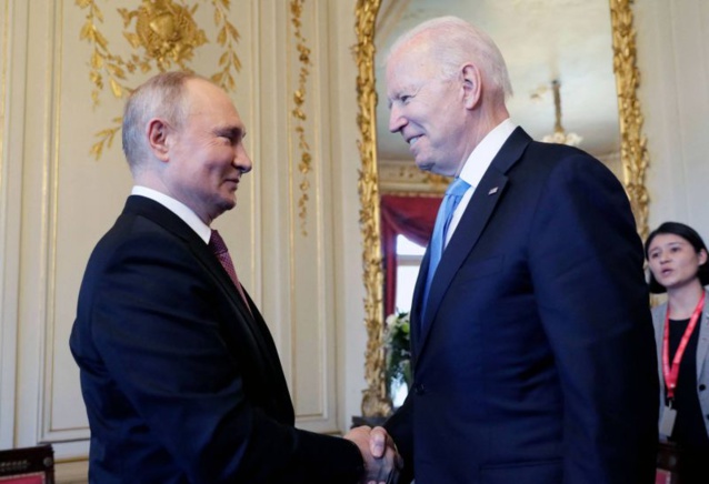 Genève : Joe Biden et Vladimir Poutine misent sur l'apaisement Genève : Joe Biden et Vladimir Poutine misent sur l'apaisement