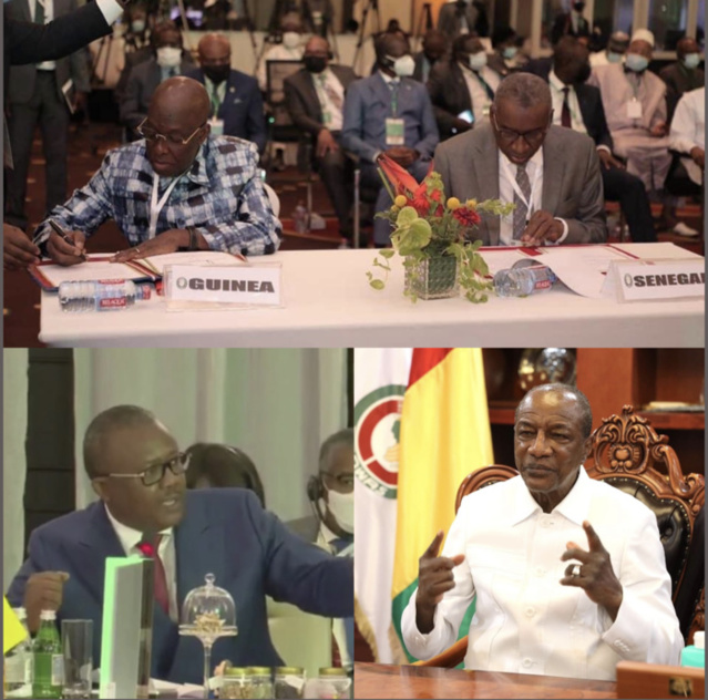 ACCRA : signature d’un mémorandum pour la réouverture des frontières entre la Guinée Conakry et le Sénégal, Umaro Sissoco Embalo dit niet à Nana Akufo Addo et dit ses vérités à Condé… ACCRA : signature d’un mémorandum pour la réouverture des frontières entre la Guinée Conakry et le Sénégal, Umaro Sissoco Embalo dit niet à Nana Akufo Addo et dit ses vérités à Condé…