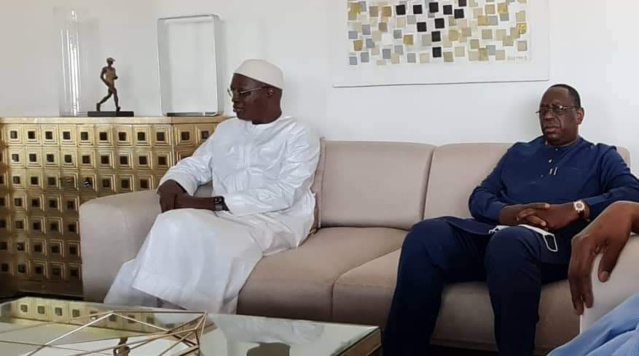 Macky et Khalifa Sall se ...rencontrent ! Macky et Khalifa Sall se ...rencontrent !