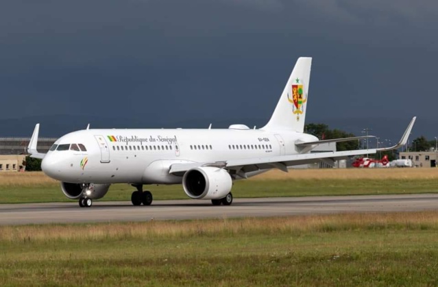 Premier vol d’essai- Voici le nouvel avion présidentiel du Sénégal !