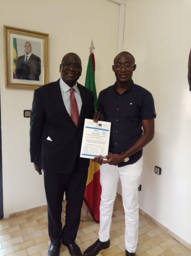 Le Consul du Sénégal à Casablanca, Massamba Sarr, honoré par l'Amicale des Jeunes Ressortissants Sénégalais