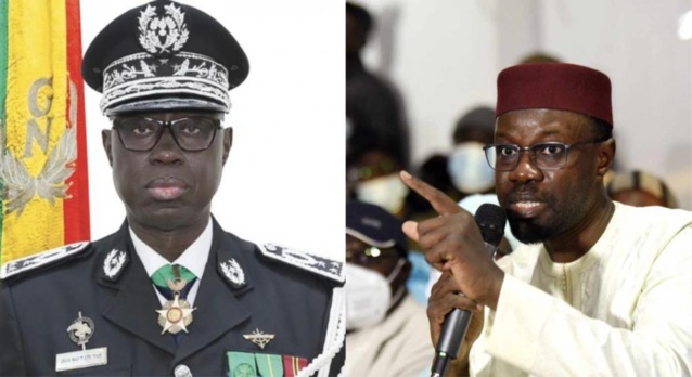 Sonko au Général Moussa Fall: "Il faut avoir la même dignité que le général Tine" vendredi 2 juill Sonko au Général Moussa Fall: "Il faut avoir la même dignité que le général Tine" vendredi 2 juill