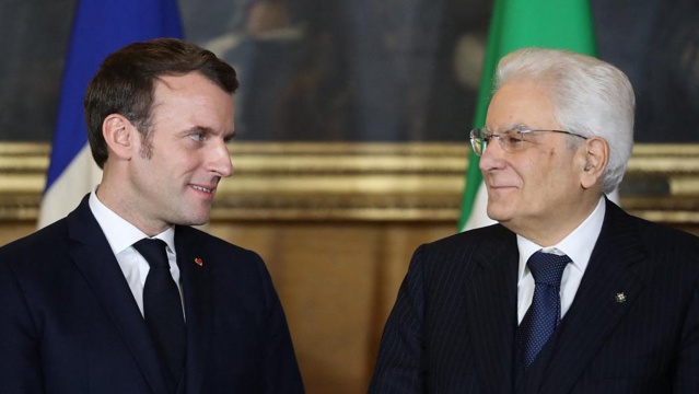 En visite d'État, le président italien Sergio Mattarella reçu par Emmanuel Macron ce lundi En visite d'État, le président italien Sergio Mattarella reçu par Emmanuel Macron ce lundi