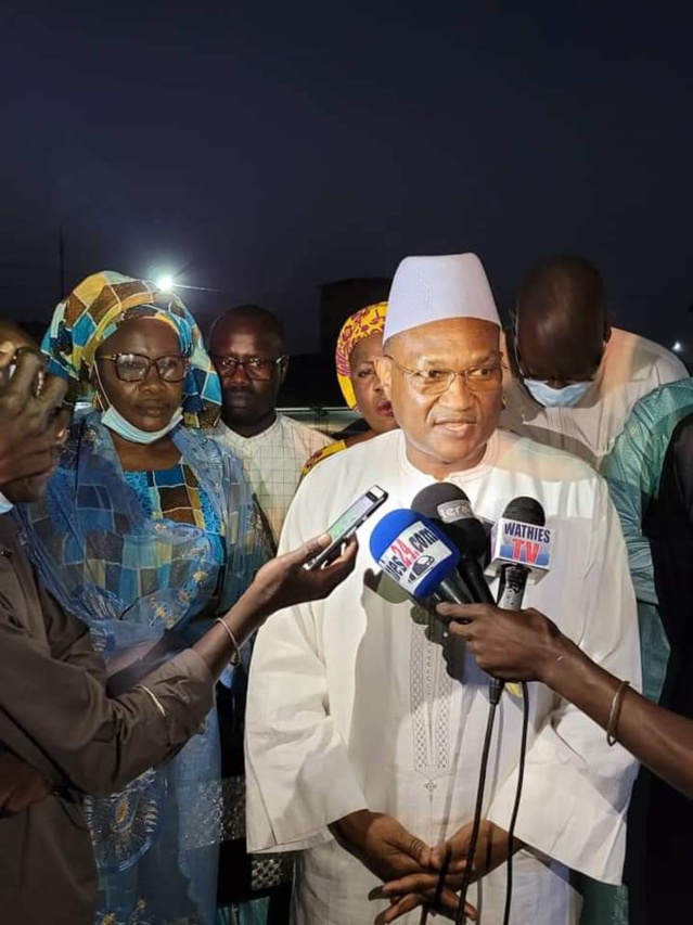 Tivaouane:Abdou Ndene Sall frappe fort! Tivaouane:Abdou Ndene Sall frappe fort!