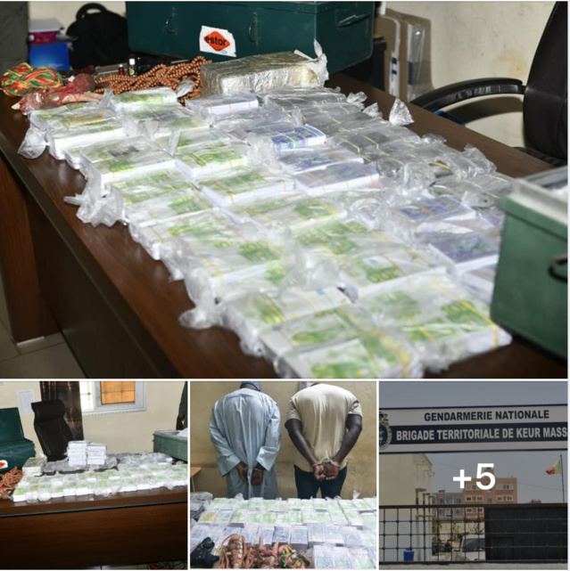 FAUX BILLETS La gendarmerie de Keur Massar saisit une importante quantité FAUX BILLETS La gendarmerie de Keur Massar saisit une importante quantité