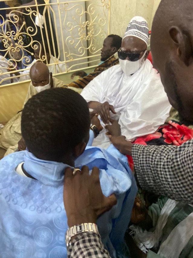 La visite du PDG de Vision d’Afrique à Touba La visite du PDG de Vision d’Afrique à Touba