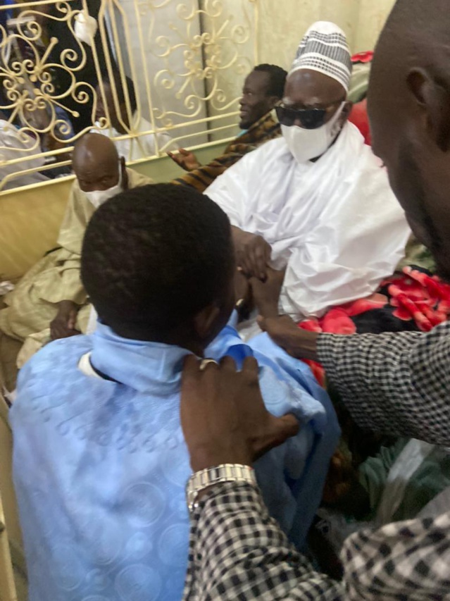 La visite du PDG de Vision d’Afrique à Touba La visite du PDG de Vision d’Afrique à Touba