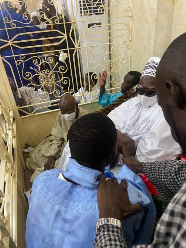 La visite du PDG de Vision d’Afrique à Touba La visite du PDG de Vision d’Afrique à Touba