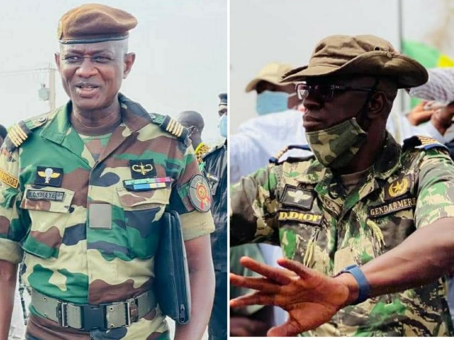 Le gouverneur militaire du Palais, le colonel Daouda Diop et l'aide de camp du Président de la République, Meissa Sellé Ndiaye, promus... Généraux (EXCLUSIVITÉ DAKARPOSTE)