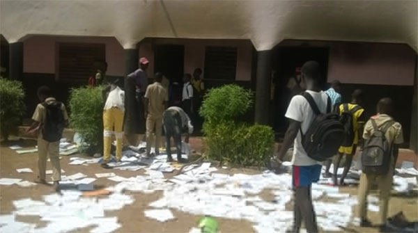 Vélingara : 2 élèves en classe de Terminale arrêtés pour actes de vandalisme