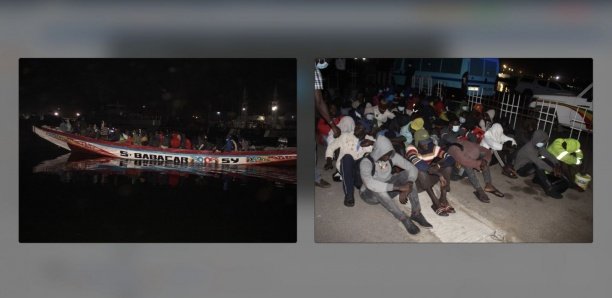 [Photos] Émigration clandestine : 71 personnes interpellées par l'armée au large de Djifer