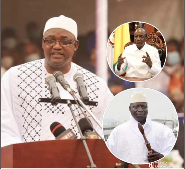 GAMBIE ET PRÉSIDENTIELLE / Barrow entre son « Wax waxett », sa proximité avec Condé, ses yeux doux à Jammeh et ce risque de chaos qu’il fait courir aux populations… GAMBIE ET PRÉSIDENTIELLE / Barrow entre son « Wax waxett », sa proximité avec Condé, ses yeux doux à Jammeh et ce risque de chaos qu’il fait courir aux populations…