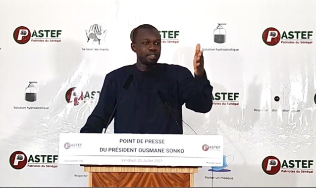 3ème vague meurtrière : Ousmane Sonko accuse le gouvernement, tire sur les autorités et sensibilise les populations...