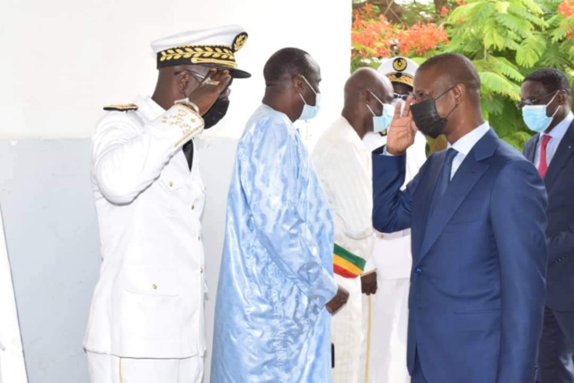 Installation du nouveau gouverneur de la région de Saint Louis par le ministre de l'Intérieur, Antoine Félix Diome (TEXTE ET IMAGES)