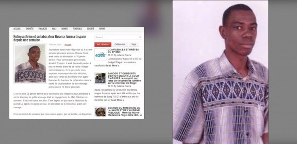 Mali : Arrestation du journaliste Abdoul Niang dans l'"affaire Birama Touré" Mali : Arrestation du journaliste Abdoul Niang dans l'"affaire Birama Touré"