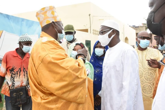 Décès du chef de village de NGOR- Khalifa Sall est allé présenter ses condoléances
