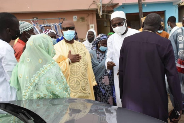Décès du chef de village de NGOR- Khalifa Sall est allé présenter ses condoléances