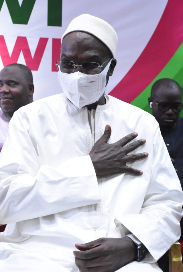 Coalition de l'opposition Sénégalaise- La réaction de Barthelemy Dias