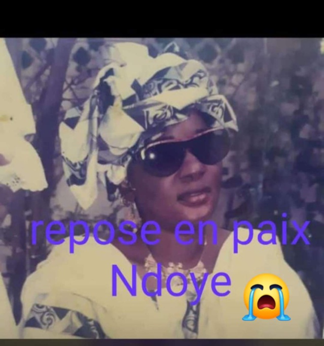 Voici l'épouse de feu Elhaj Ibou Sakho décédée hier!