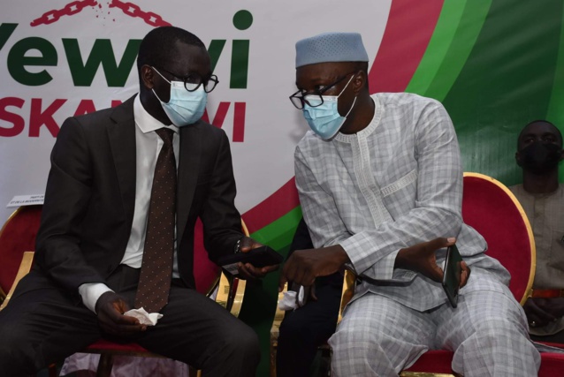 VOICI LA CHARTE DE LA COALITION "YEWWI ASKAN WI" ! VOICI LA CHARTE DE LA COALITION "YEWWI ASKAN WI" !