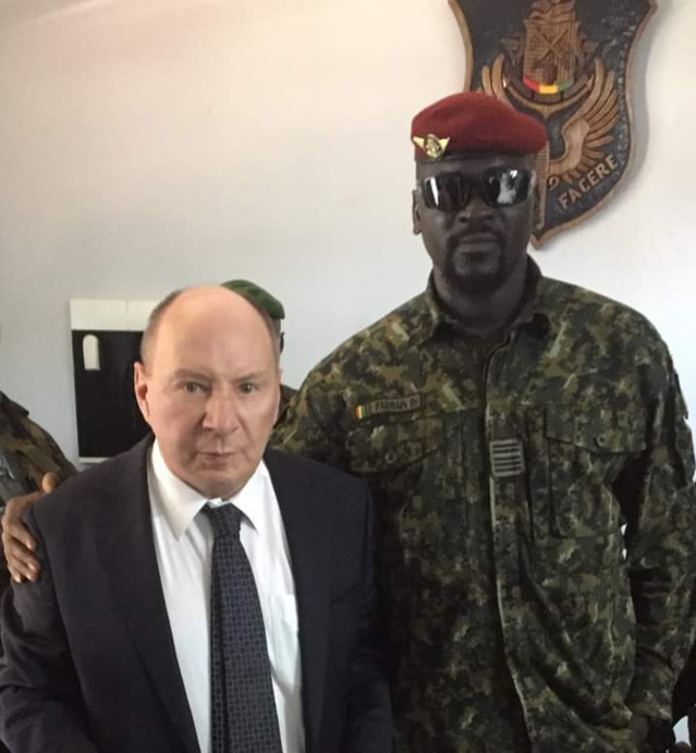 L'ambassadeur Russe en Guinée, le premier diplomate étranger reçu par le colonel Doumbouya