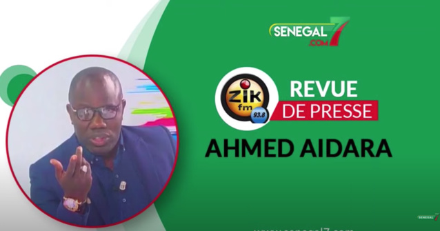 Revue de Presse (Wolof) de Zik Fm du Jeudi 09 Septembre 2021 avec Ahmed Aidara