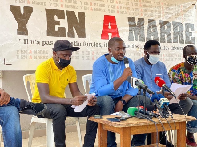 Le mouvement "Y'en a marre" encore en...conférence de presse