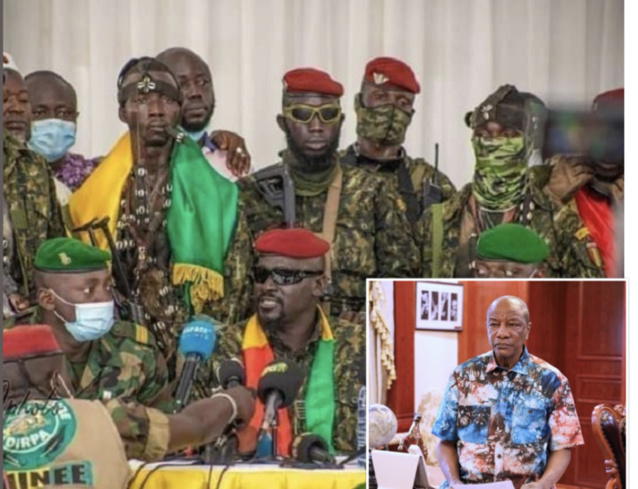 Guinée : La junte va livrer Alpha Condé à la justice! Guinée : La junte va livrer Alpha Condé à la justice!