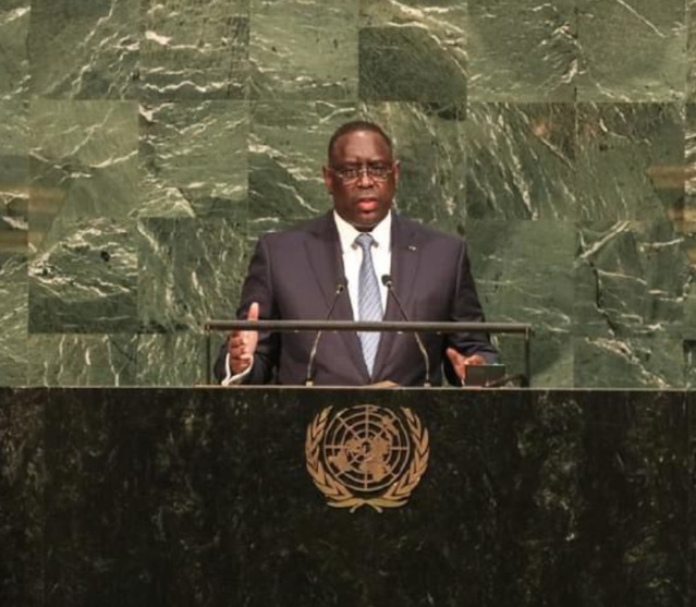 Assemblée générale ONU : Macky Sall plaide pour un État de paix, de sécurité et de stabilité Assemblée générale ONU : Macky Sall plaide pour un État de paix, de sécurité et de stabilité