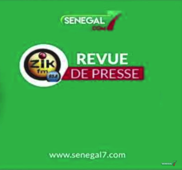 Revue de presse (wolof) Zik Fm du Jeudi 23 septembre 2021 avec Ahmet Aidara