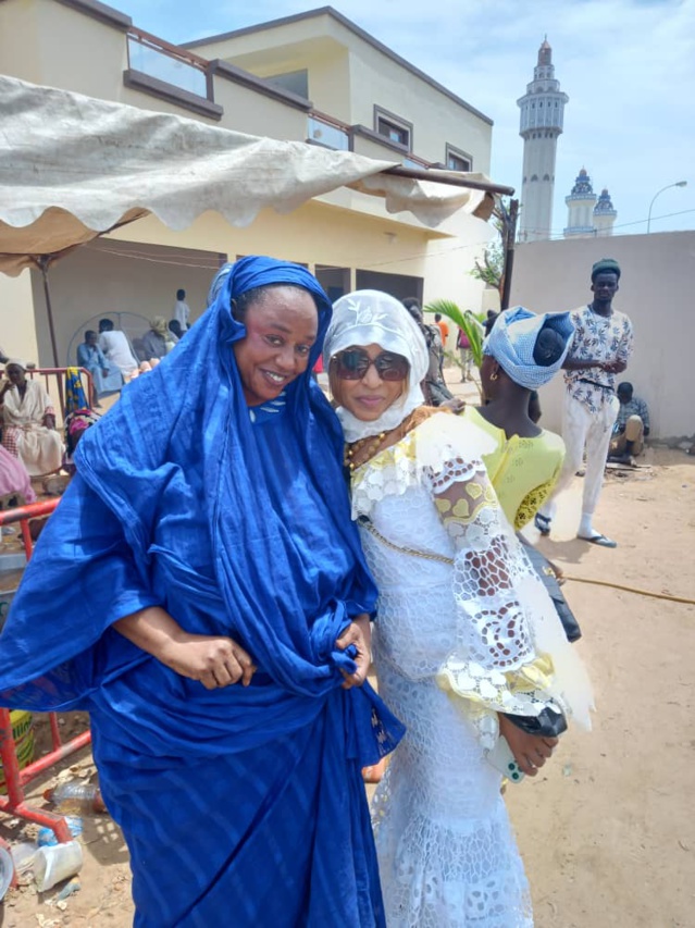 Magal 2021- La diva Viviane Chudid chez  Sokhna walo bou serigne Saliou (Images)
