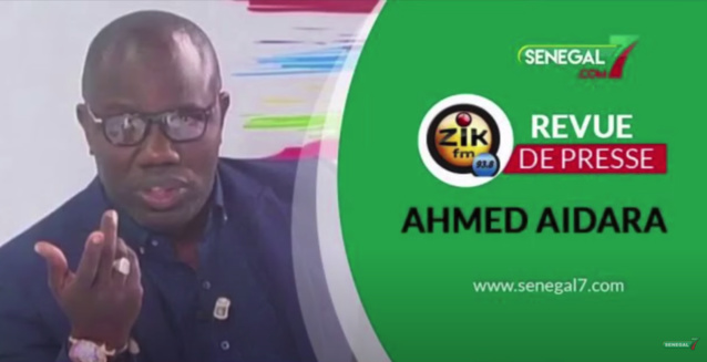 Revue de presse (wolof) Zik Fm du mardi 28 septembre 2021 avec Ahmed Aidara