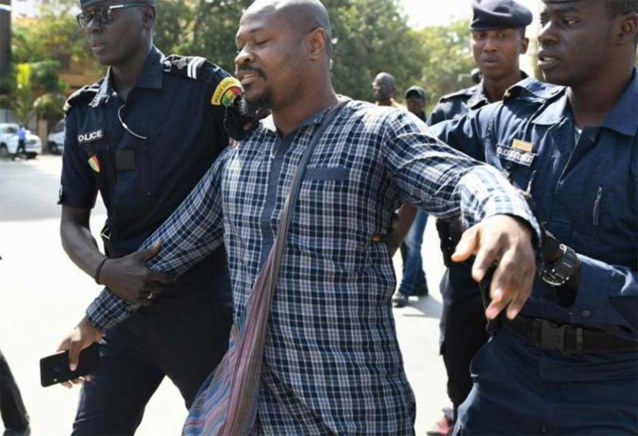 Guy Marius Sagna déféré Guy Marius Sagna déféré