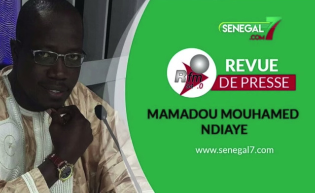 Revue de Presse Rfm du mercredi 06 octobre 2021 avec Mamadou Mouhamed Ndiaye
